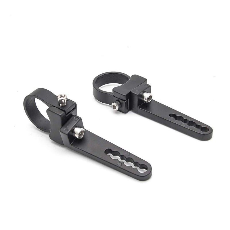 KMFCDAE Tube Clamp Mounting Bracket, KMFCDAE Roll Bar Clamps for 1.5 Inch Tube Roll Cage Bull Bar Roof Rack LED Light Bar Mount (Adjustable, 1 Pair) - Image 1